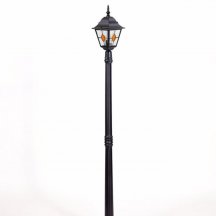 Наземный фонарь Oasis Light QUADRO M lead GLASS 79908MlgY Bl
