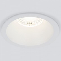 Встраиваемый светодиодный светильник Elektrostandard Lin 15266/LED 7W 3000K WH белый a063925