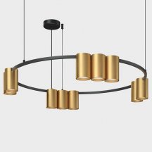 Элитная люстра Denkirs Orbit DK4065-BK+SG
