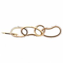 Подвесная светодиодная люстра Kink Light Сена Кристалл 07607-5AL,36