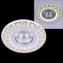 Точечный светильник Reluce 09504-9.0-001MN MR16+LED3W WH/GD