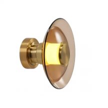 Настенно-потолочный светильник 8665 8665W/S gold/amber