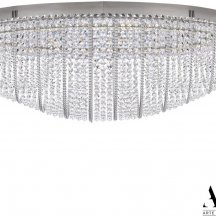 Потолочная люстра арт-деко APL LED Sicilia SH508.2.80.M.Ni.4000