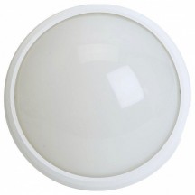 Светильник светодиодный пылевлагозащищённый Feron AL3014 в пластиковом корпусе 12W 6500K IP54 белый 51164