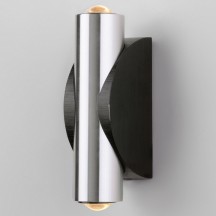 Настенный светодиодный светильник Elektrostandard Steel 40109/LED чёрный/сталь a055629