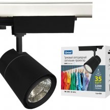 Трековый светодиодный светильник Uniel ULB-T52-35W/4000K/A Black UL-00007500