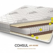 Consul Марсель 120x200 средней жесткости