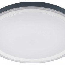 Светильник потолочный светодиодный ЭРА SPB-6 Jane 86W-3K-6,5K-RC WH+GR с ДУ Б0070184