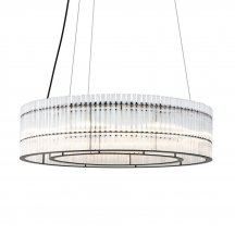 Подвесная люстра KM1293 771198 (KM1293P-8) black/clear