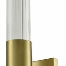 Настенный светильник из хрусталя Newport 7270 7271/A brass