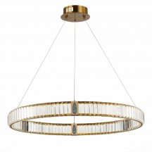 Подвесная люстра D8016 D8016P/R/D800 gold/clear