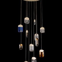 Люстра для натяжных потолков LEON Natali LE7771/13 Gold