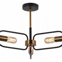 Потолочная люстра Illumico IL8253-3COU-79 BK GD