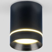 Потолочный светодиодный светильник Elektrostandard Topper DLR021 черный матовый a063933
