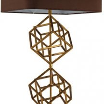 Интерьерная настольная лампа Table lamp KM0282T-1 brass