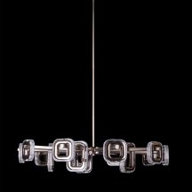 Подвесная люстра Theona LE7701/15 Grey/Black Chrome