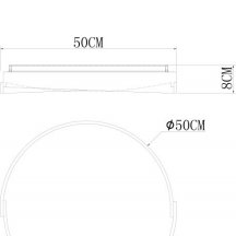 Потолочный светильник Arte Lamp A3087PL-120WH