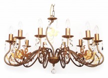 Подвесная люстра Doge Luce 520L12GD