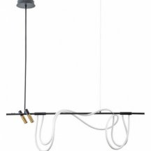 Подвесной светодиодный светильник Arte Lamp Klimt A2850SP-45BK