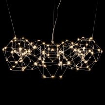 Люстра для натяжных потолков O-LUCE Bjork круглая без вставок 11810-1