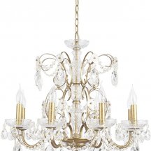 Подвесная люстра Crystal Lux Odelis SP8 Gold