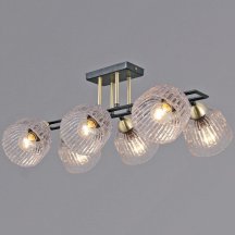 Люстра на штанге ILLUMICO  IL0794-6SQ-25BKAB ELITE