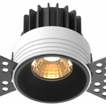Точечный светильник Maytoni Round DL058-7W2.7K-TRS-B