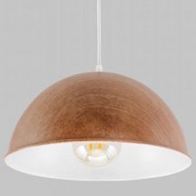 Подвесной светильник IMEX MD.5660-1-P-WT+WOOD