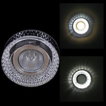 Точечный светильник  71090-9.0-001D MR16 +LED3W BK