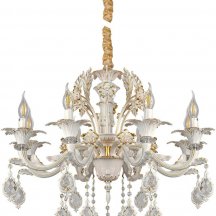 Подвесная люстра CLEOPATRA CLEOPATRA SP8 WH+GL