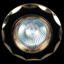 Точечный светильник Reluce 01001-9.0-001AK MR16 BK+GD