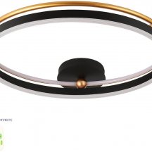 Потолочный светодиодный светильник Crystal Lux Fernando PL72W Led Black/Gold