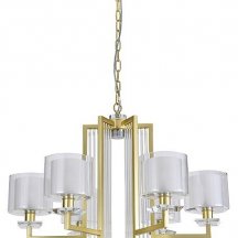 Подвесная люстра Newport ALEXANDRA 4406+1/C mat.gold