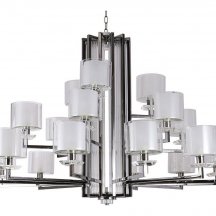 Подвесная люстра Newport 4401 4412+6+3/C black glossy