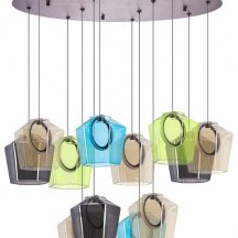 Люстра зелёного цвета Lightstar Caramello 796329