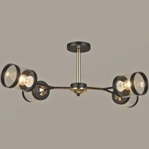 Потолочная люстра Reluce 03592-0.3-04 FGD+BK