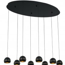 Подвесной светильник DeLight Collection MD21001034 MD21001034-8A black/gold
