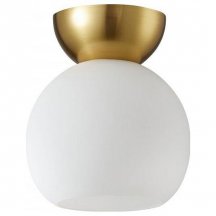 Потолочный светильник iLamp Mono C6079-1 GD+WH