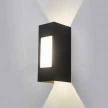 Настенный светильник уличный Россия Techno 1638 TECHNO LED черный