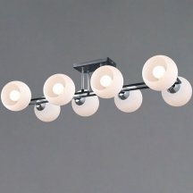 Светильник потолочный Illumico IL0791-8CSQ-25 BK CR TRENTO