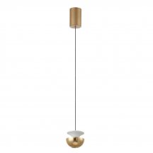 Подвесной светодиодный светильник Crystal Lux Astra SP Led Gold