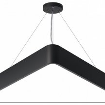 Подвесной светодиодный светильник Geometria ЭРА Delta SPO-152-B-40K-048 48Вт 4000К черный Б0050577