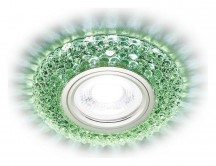 Точечный светильник Декоративные Кристалл Лайт S291 GR
