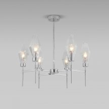 Подвесная люстра Eurosvet Prism 60143/6 хром