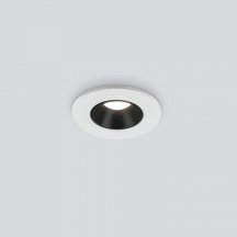 Встраиваемый светодиодный светильник Elektrostandard 25025/Led 3W 4200K WH/BK белый/черный a056778