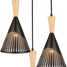 Люстра для натяжного потолка Seven Fires Adrien WD3603/3P-BK