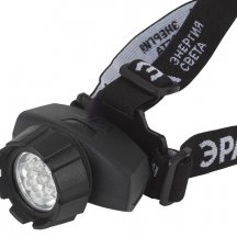 Налобный светодиодный фонарь ЭРА от батареек 60 лм GB-602