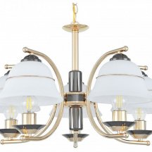 Подвесная люстра Arte Milano Florentia-1240 301240/5 Bk/Gd