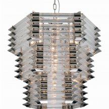Подвесная люстра DeLight Collection Wren KG0970P-12 nickel