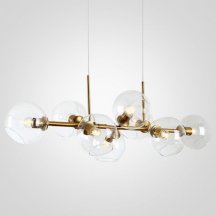 Китайская люстра ImperiumLoft Staggered Glass Chandelier 8 40.2211